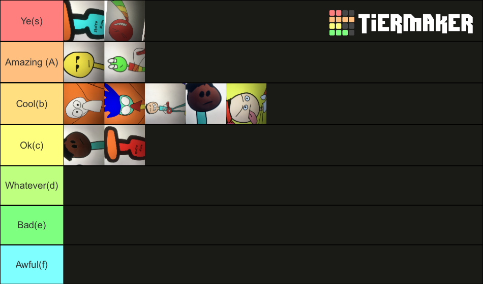 Tier List Raldi Radz squad Tier List (Community Rankings) - TierMaker
