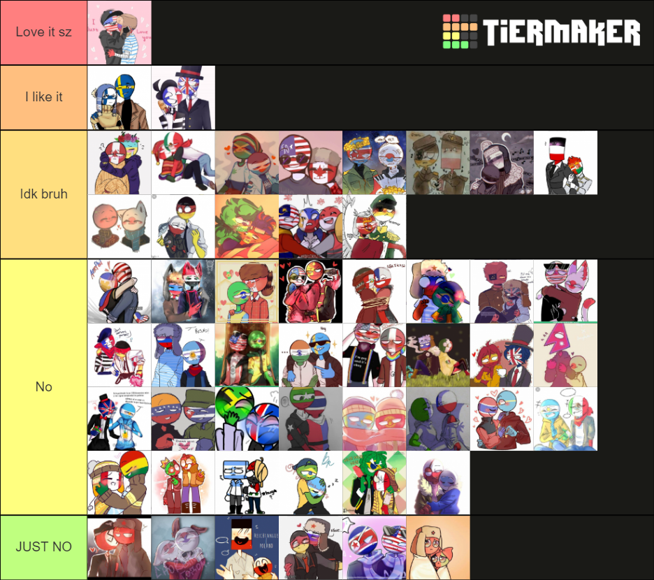 Countryhumans Ships Tier List Community Rankings TierMaker