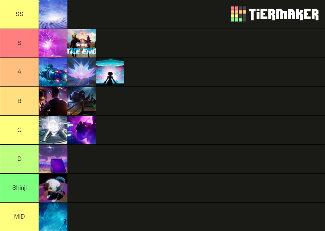 All Fortnite Live Events Tier List (Community Rankings)   TierMaker