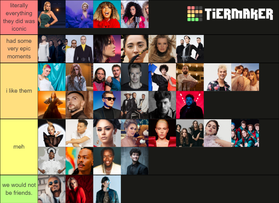 eurovision-2021-participants-tier-list-community-rankings-tiermaker