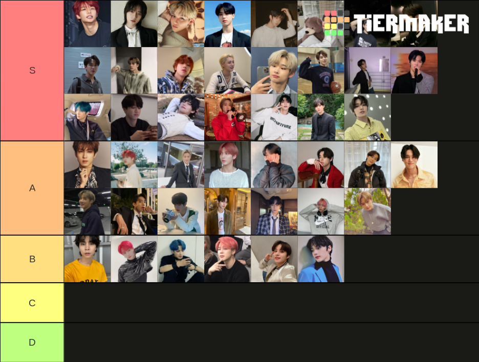 Kpop Voting Game Male Idols Tier List Community Rankings Tiermaker Hot Sex Picture