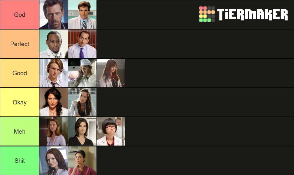 House Md Characters Tier List Rankings) TierMaker