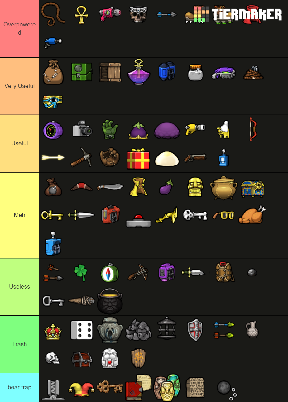 spelunky-2-items-tier-list-community-rankings-tiermaker