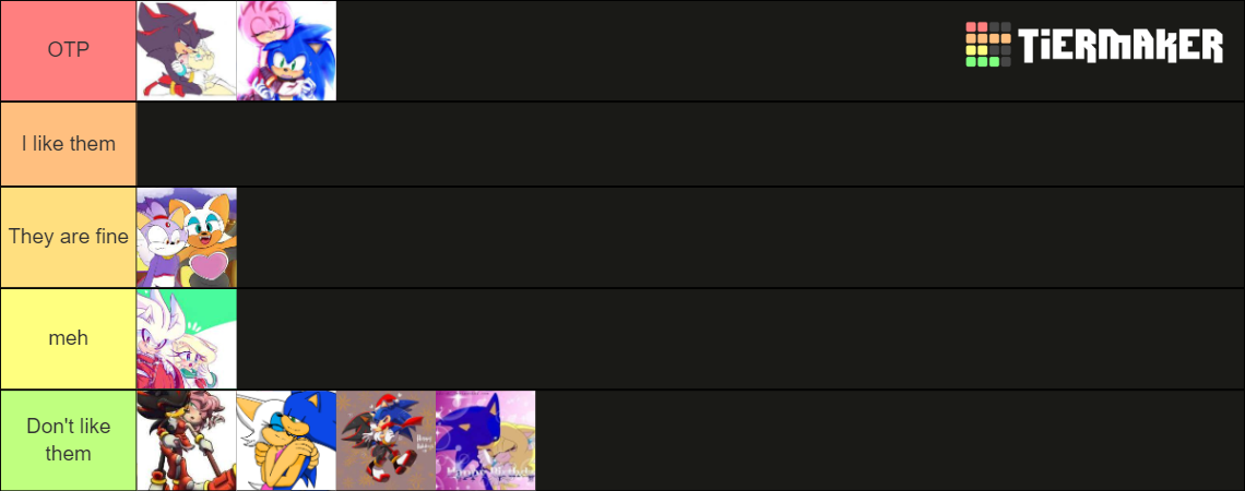 sonic ships Tier List (Community Rankings) - TierMaker