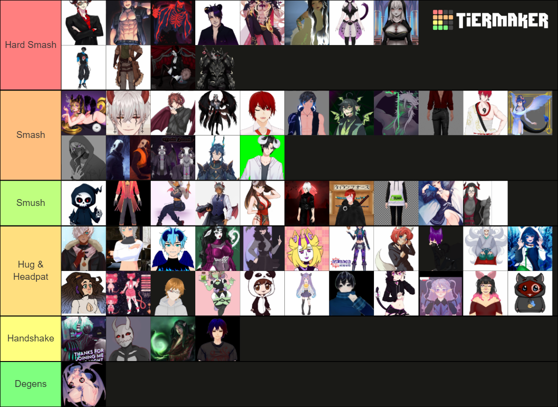 SMASH OR PASS Tier List (Community Rankings) - TierMaker