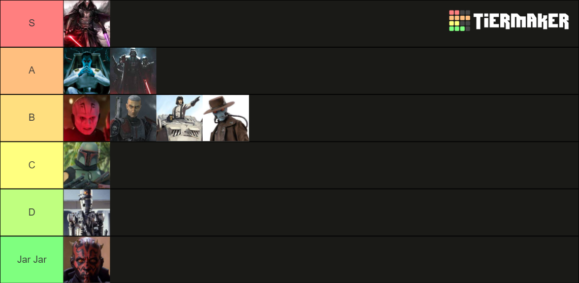 Imperial Assault Villains Tier List Community Rankings Tiermaker Imperial Assault Villains Tier List Community Rankings Tiermaker
