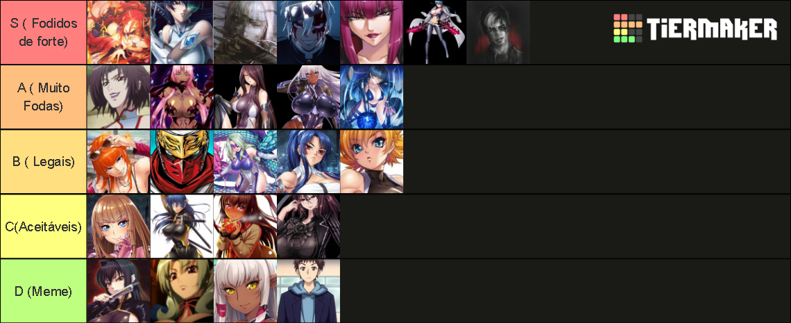 Taimanin Asagi 4 RPG Tier List (Community Rankings) - TierMaker