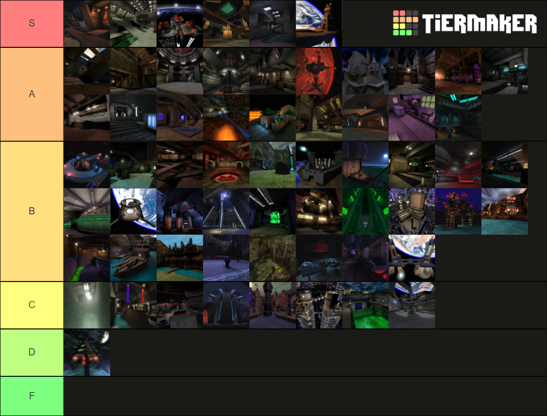 Unreal Tournament Official Maps (UT99) Tier List (Community Rankings ...