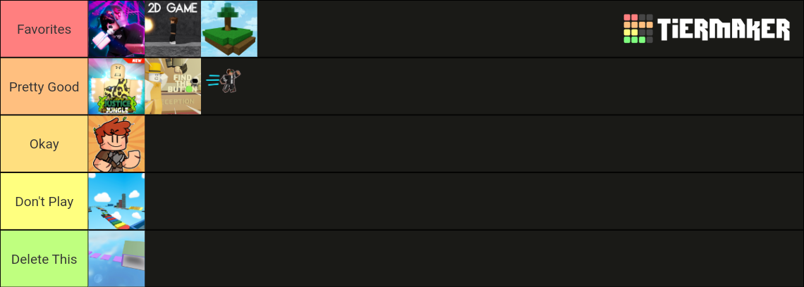 TheDevKing's Template Tier List (Community Rankings) - TierMaker