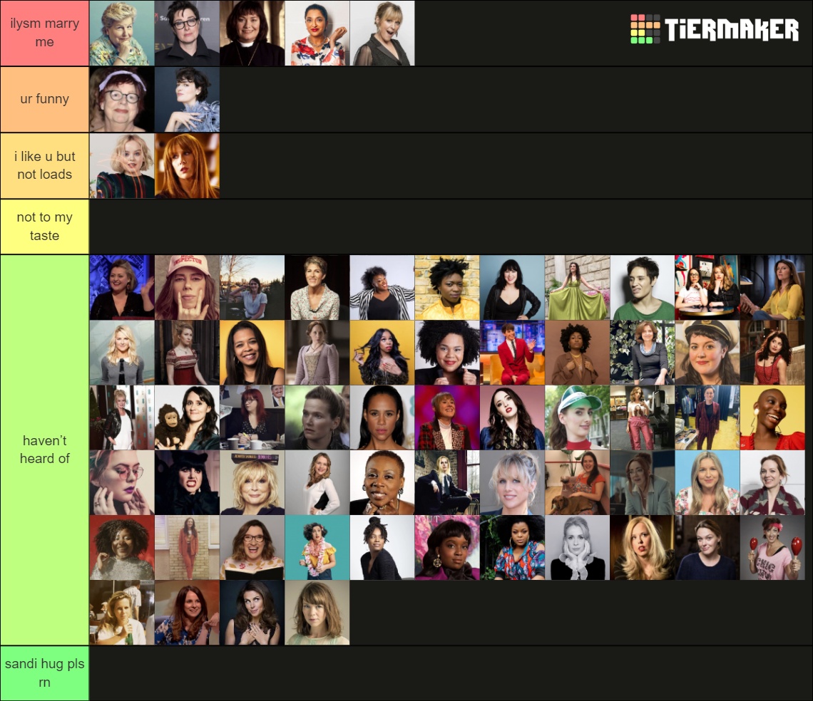 female-comedian-tier-list-community-rankings-tiermaker