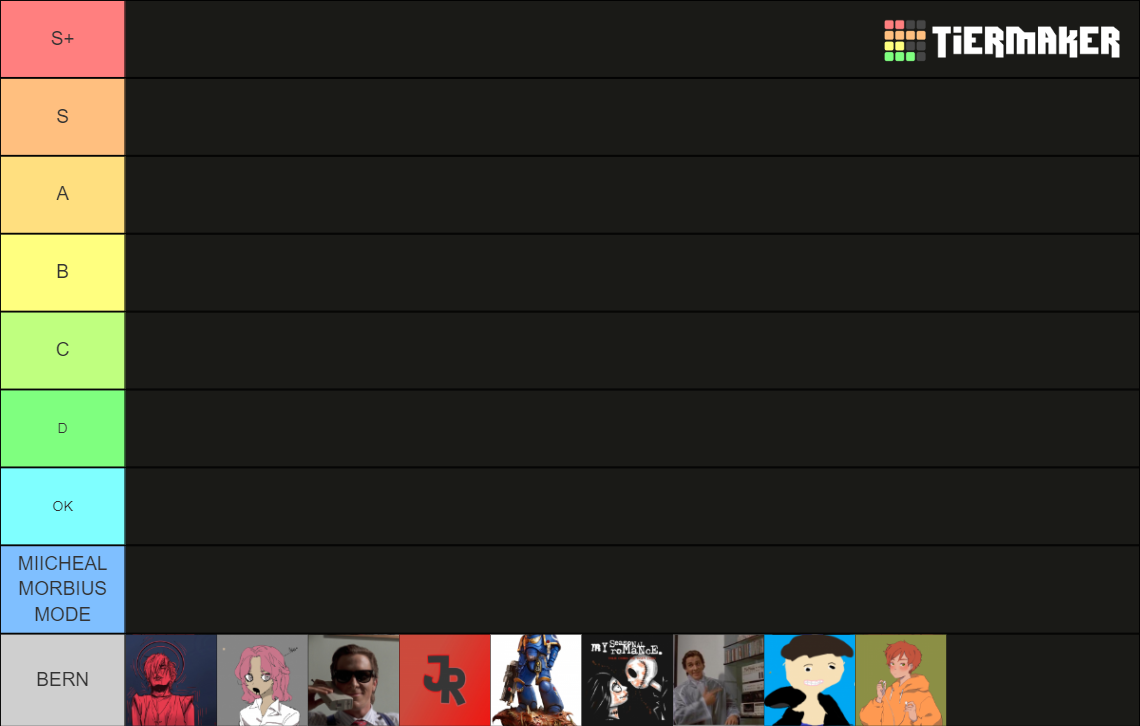 VSB Member Tier List (Community Rankings) - TierMaker