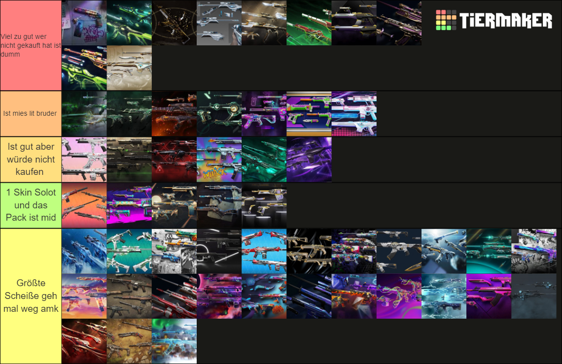 All Valorant Bundle Tier List Rankings) TierMaker