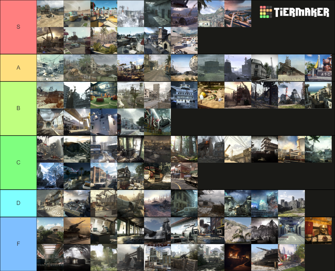 Best Cod Maps Of All Time