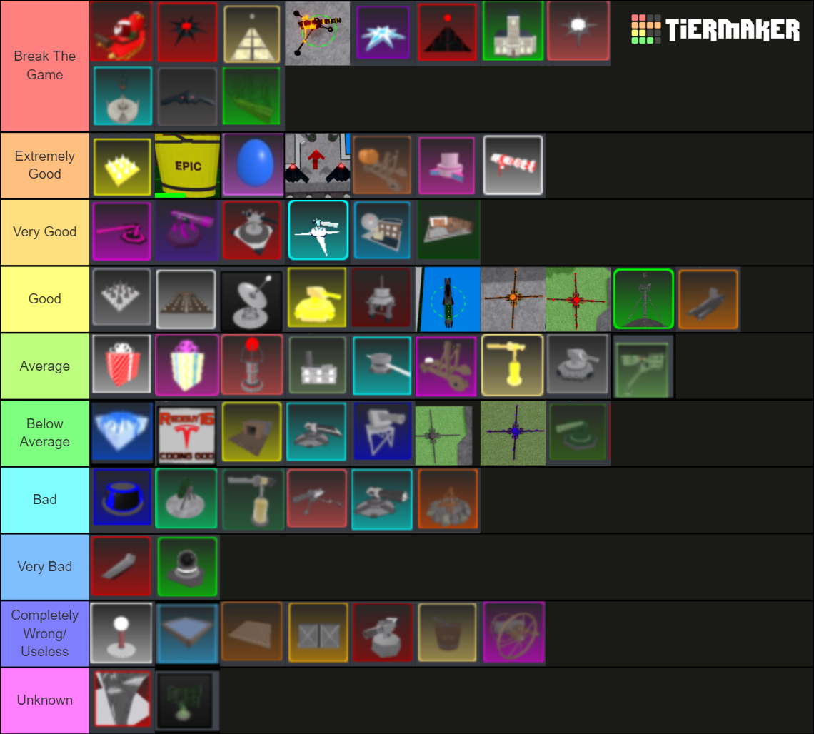 cube-defense-towers-comparision-evo-skins-tier-list-community