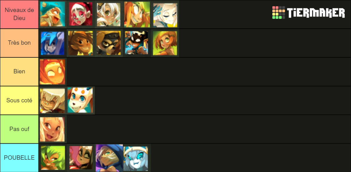 Tier List Classe Pvm Dofus La Meilleure Classe DOFUS En Solo Tier 