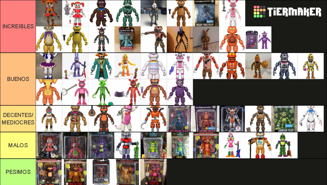 funko-fnaf-action-figures-tier-list-community-rankings-tiermaker