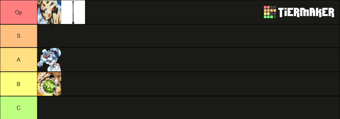 Stand rating Tier List (Community Rankings) - TierMaker