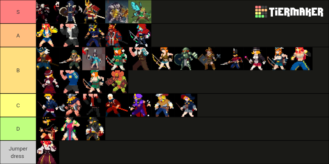 Otherworld legends skins Tier List Rankings) TierMaker