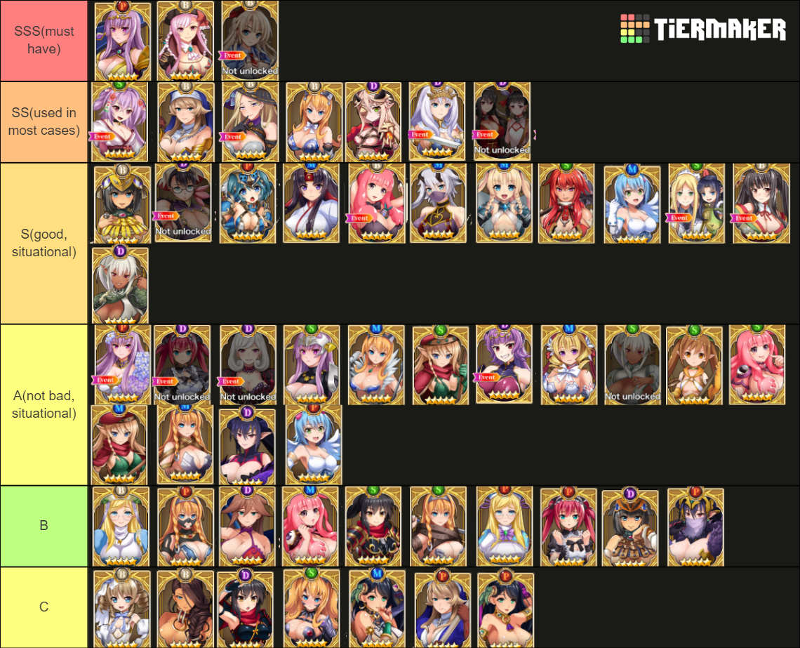 queen-s-blade-limit-break-by-shin-tier-list-community-rankings-tiermaker