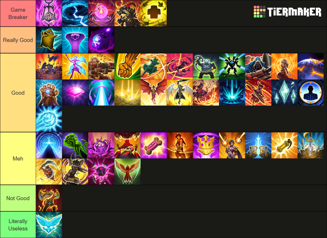 Paladins Ultimate Abilities (+Octavia)(48 ultimates) Tier List ...