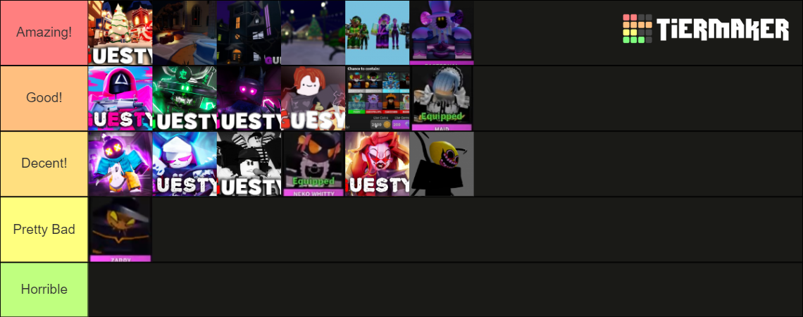 Roblox Guesty Godly Skins Tier List Community Ranking - vrogue.co