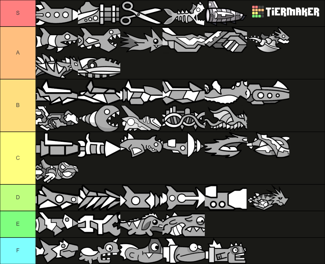 Geometry Dash Ships Tier List (Community Rankings) - TierMaker