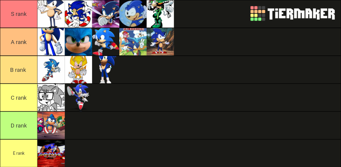 Different Versions Of Sonic Tier List Community Rankings TierMaker different-versions-of-sonic-tier-list-community-rankings-tiermaker