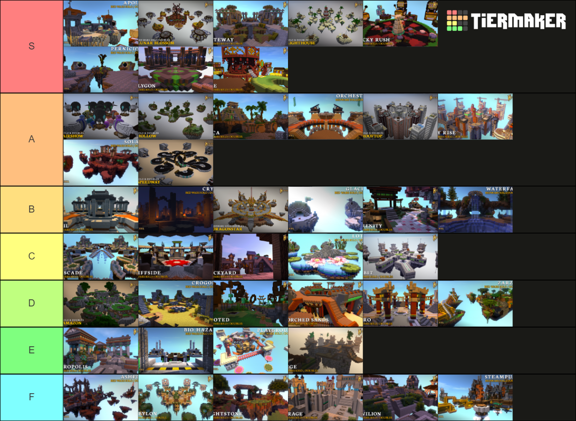 Bedwars Solo Double Map Tier List Community Rankings Tiermaker Images   Hypixel Solo Doubles Bedwars Maps 1558840 1653486639 