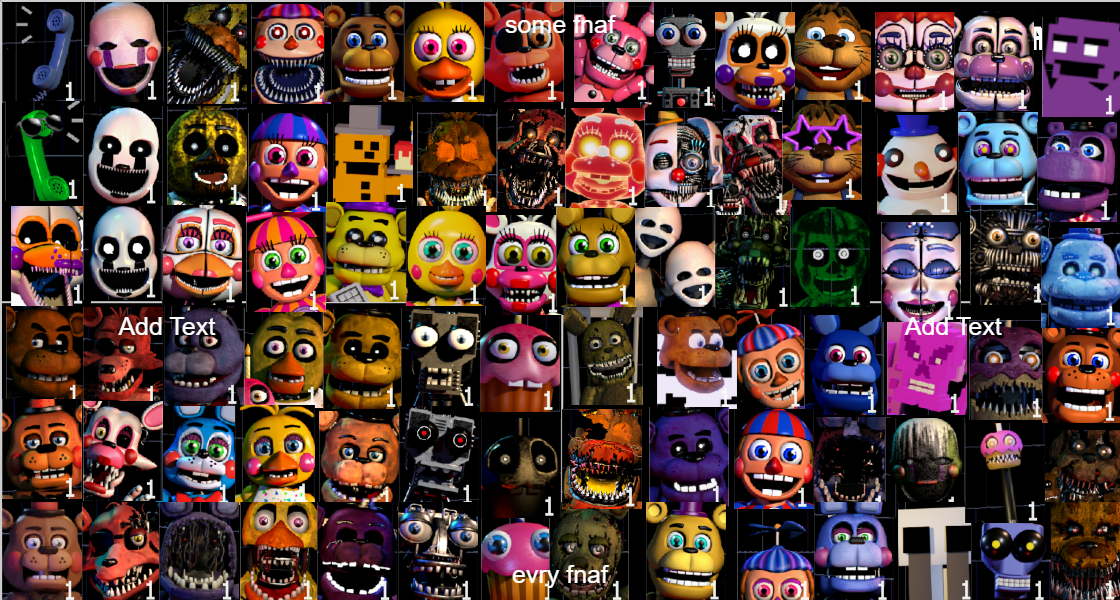 The Ultra Custom Night Tier List Rankings) TierMaker