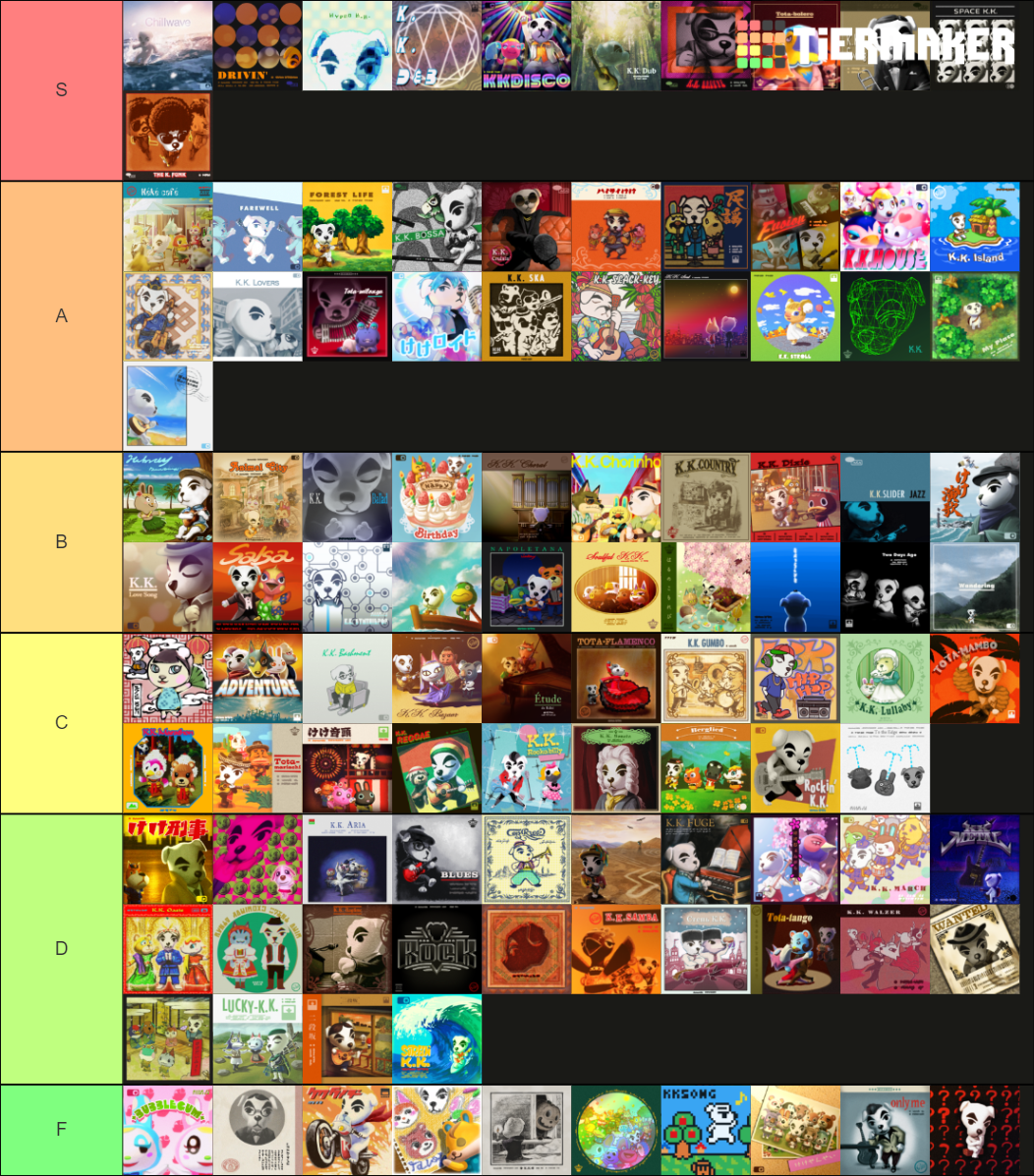 all-kk-slider-songs-tier-list-community-rankings-tiermaker