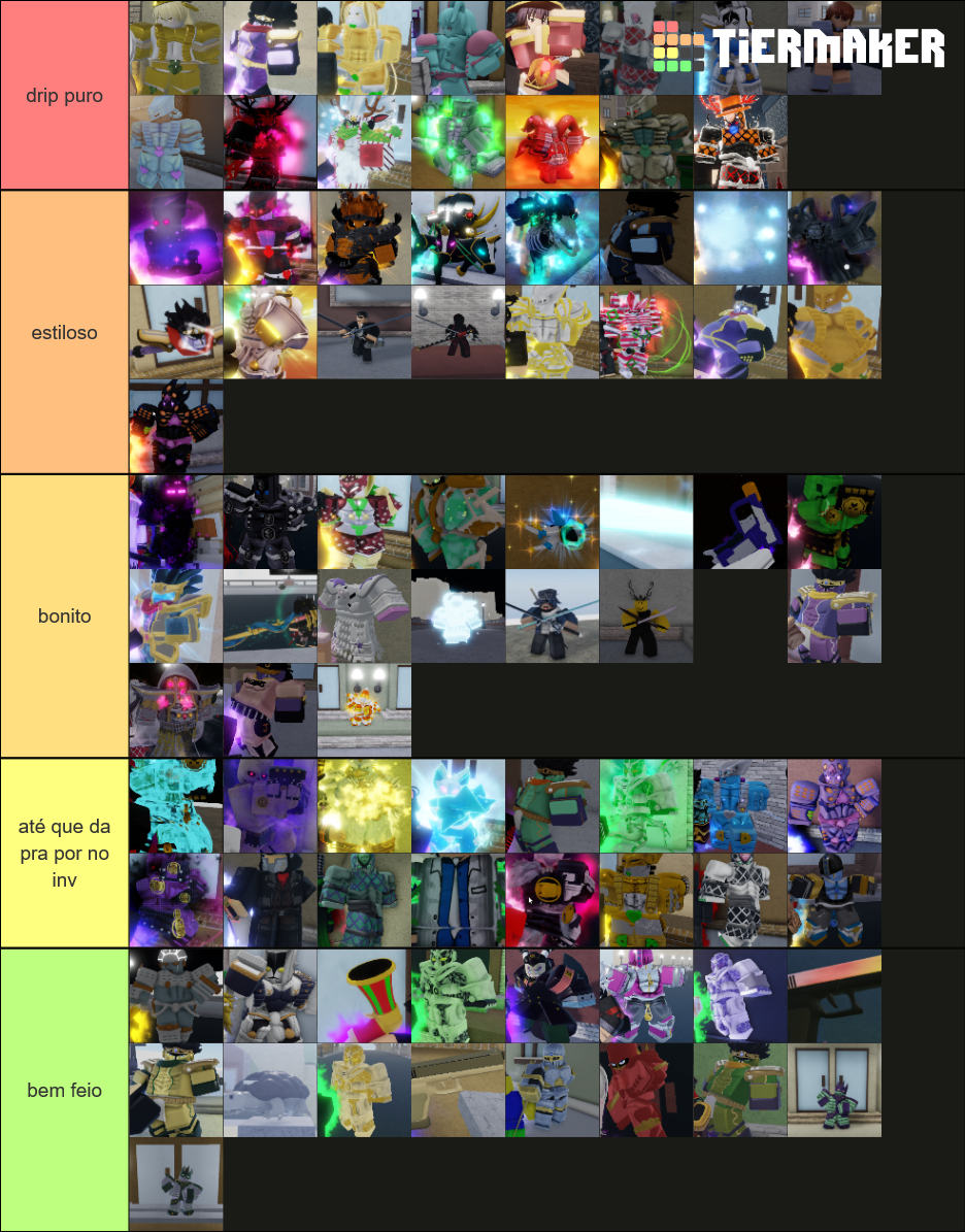 Yba Shiny October Update Tier List Community Rankings Tiermaker