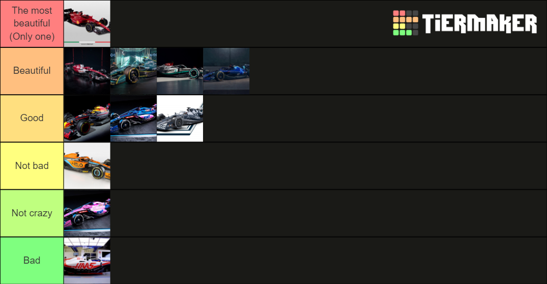 f1-livery-ranking-tier-list-community-rankings-tiermaker