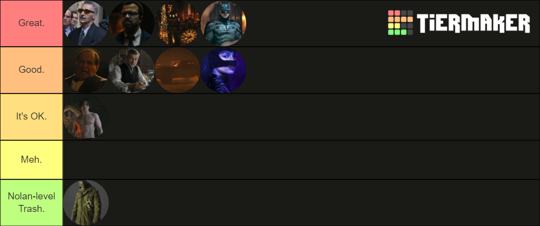 The Batman Tier List (Community Rankings) - TierMaker