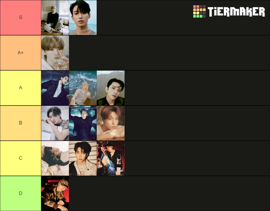 Seventeen Vocalist Ranking Tier List (Community Rankings) - TierMaker