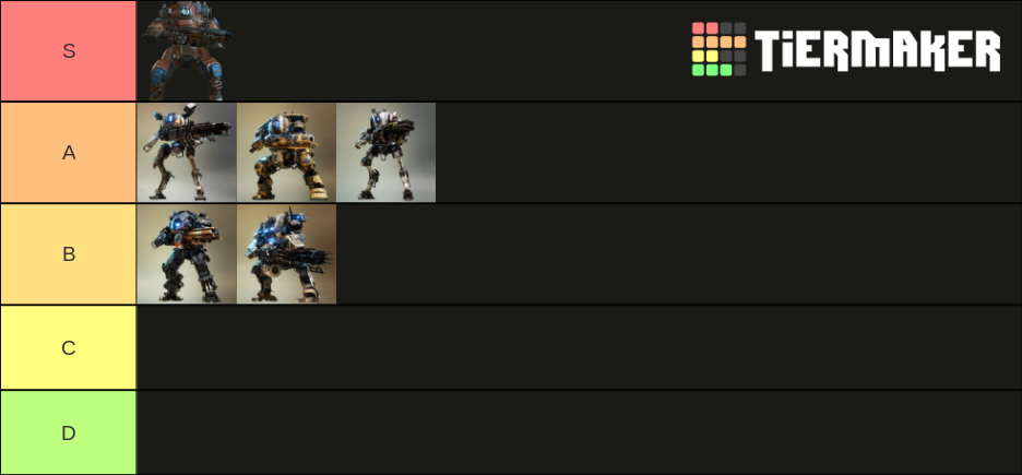 every titan from titanfall-2 Tier List (Community Rankings) - TierMaker