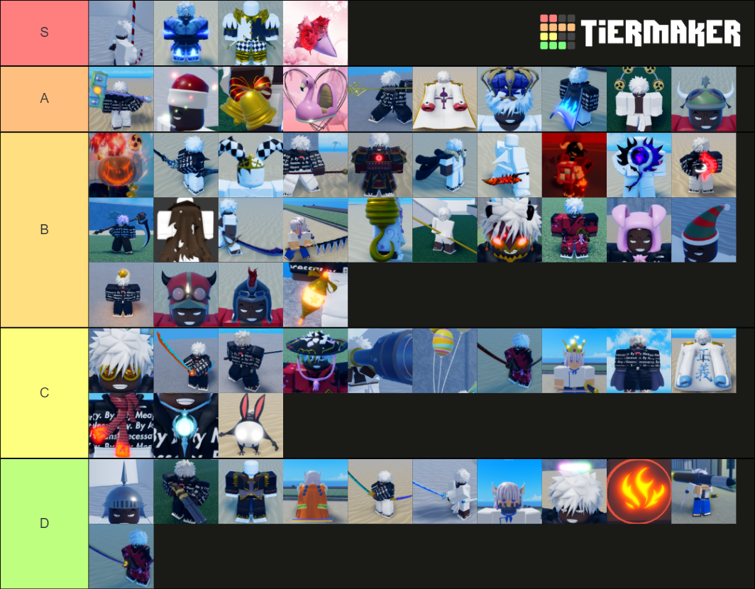 GPO UPD 4.5 TRADING TIER LIST Tier List Rankings) TierMaker