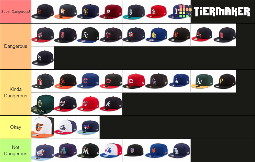 all 30 mlb hats