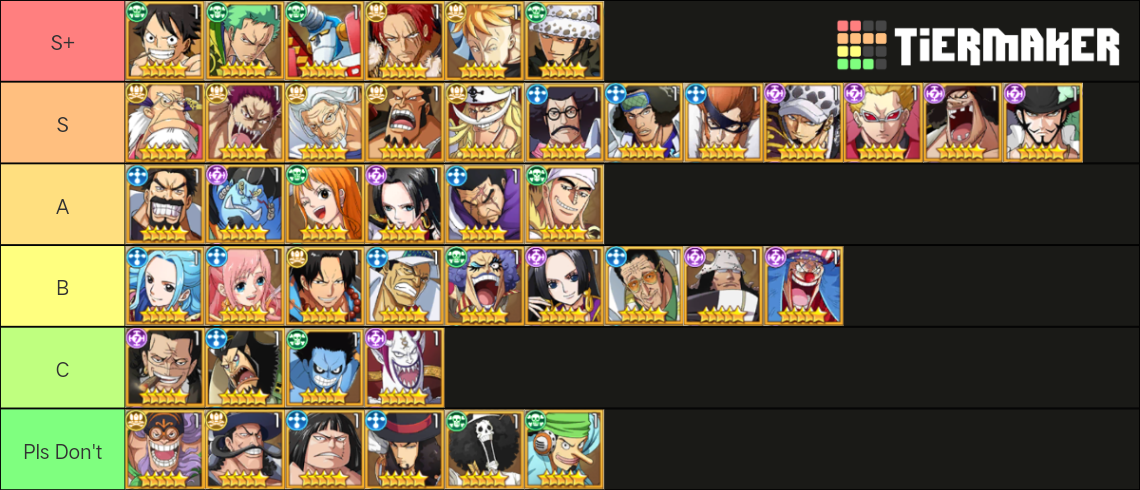 one piece voyage best characters