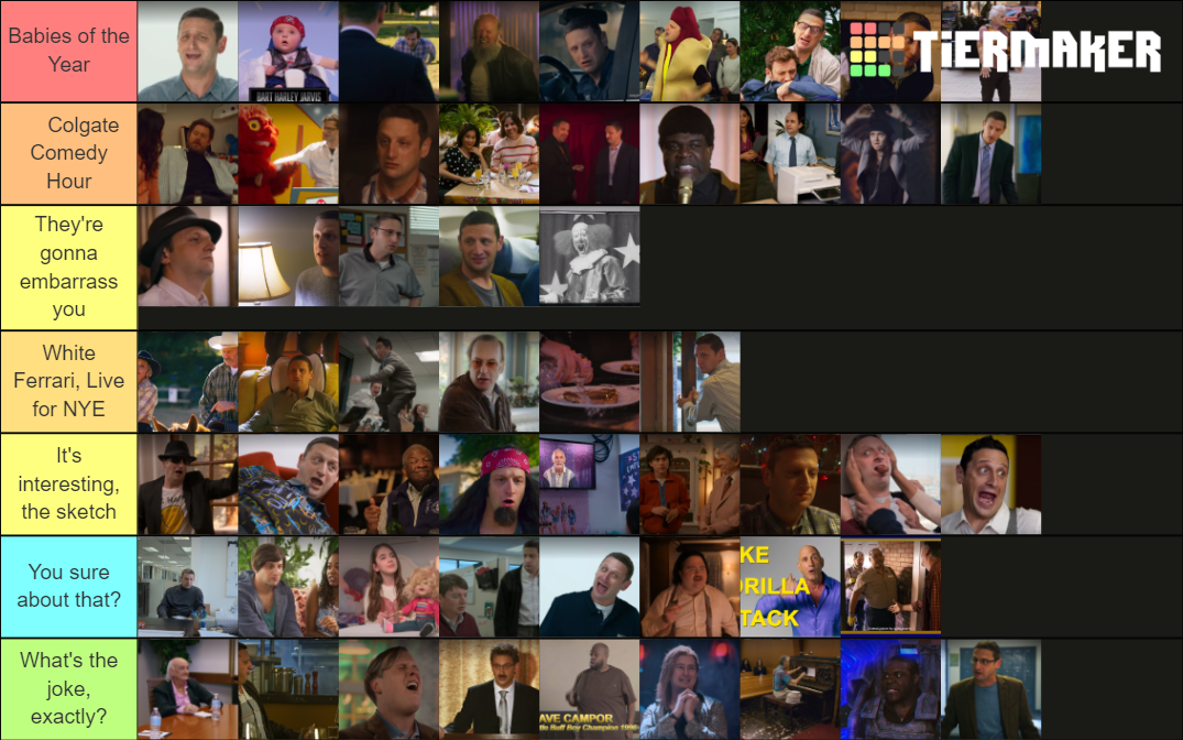 ITYSL Sketches Tier List Rankings) TierMaker