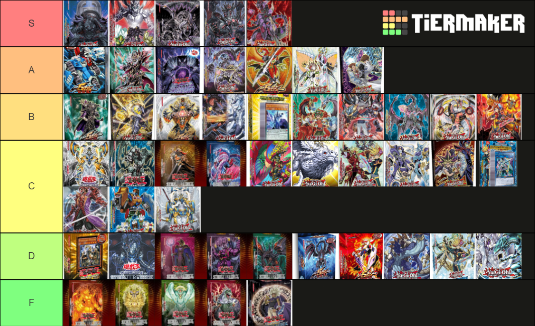 Yugioh structure deck Tier List Rankings) TierMaker