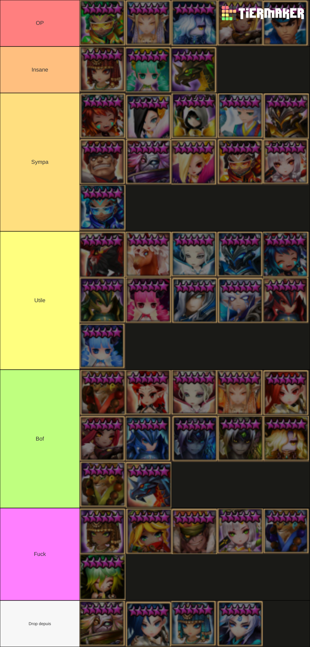 SW mobs Tier List (Community Rankings) - TierMaker