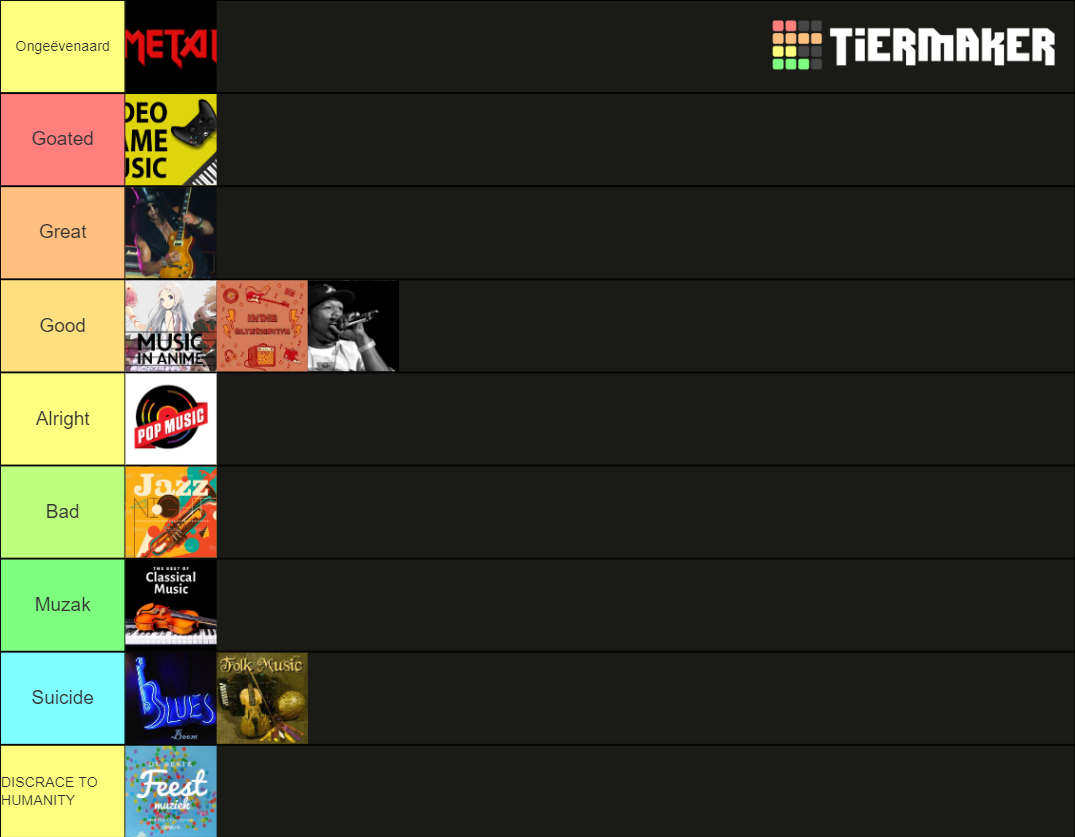 music-genres-tier-list-community-rankings-tiermaker