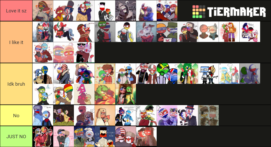 Countryhumans Ships Tier List Community Rankings TierMaker