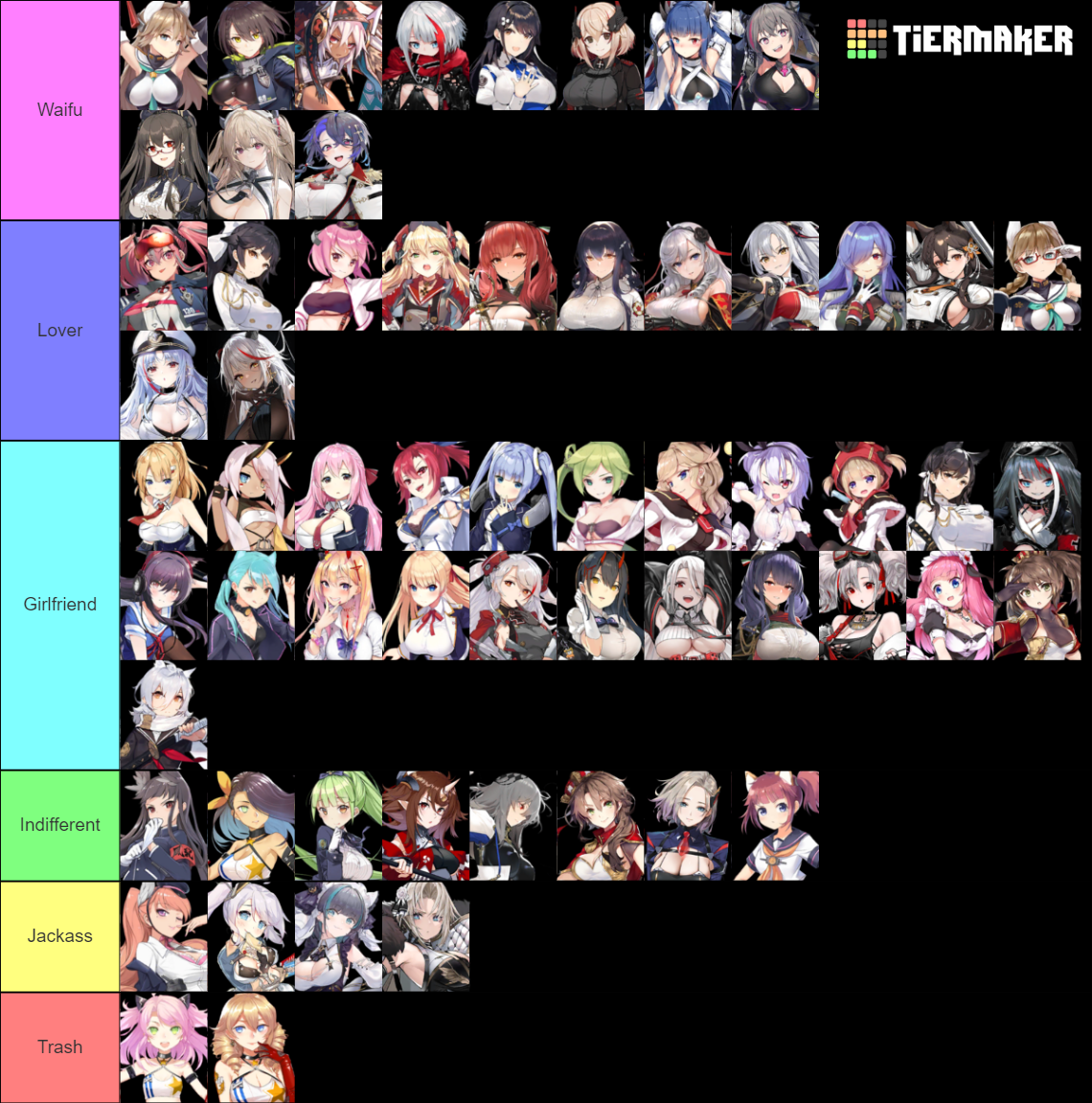 Azur Lane All Playable Ships Tier List Rankings) TierMaker