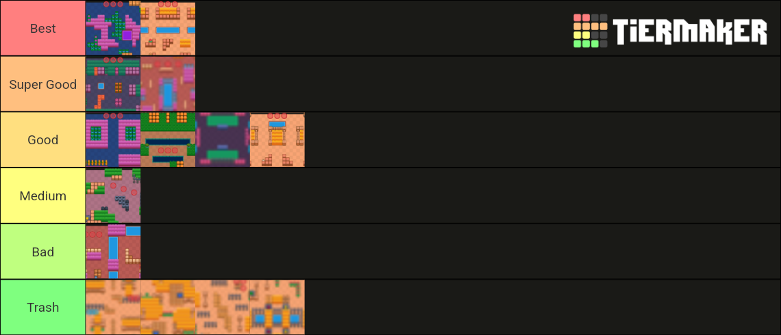 Knockout Map ! Tier List (Community Rankings) - TierMaker