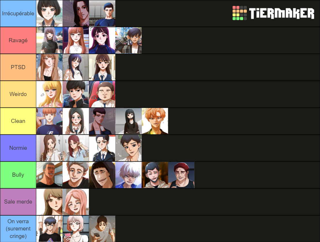 The Girl From Random Chatting Tier List (Community Rankings) - TierMaker