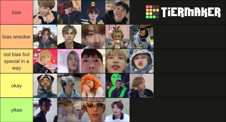 nct members Tier List (Community Rankings) - TierMaker