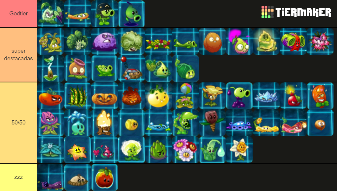 Tierlist Plantas Seedium De Pvz Tier List Community Rankings Hot Sex