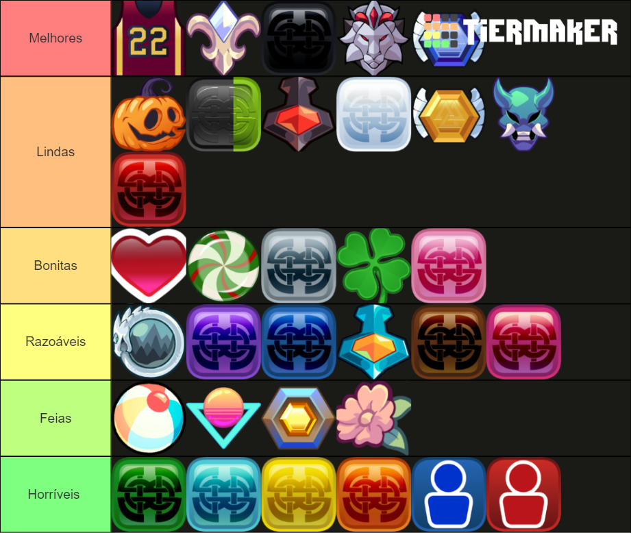 Brawlhalla Colors Updated Tier List Community Rankings Tiermaker