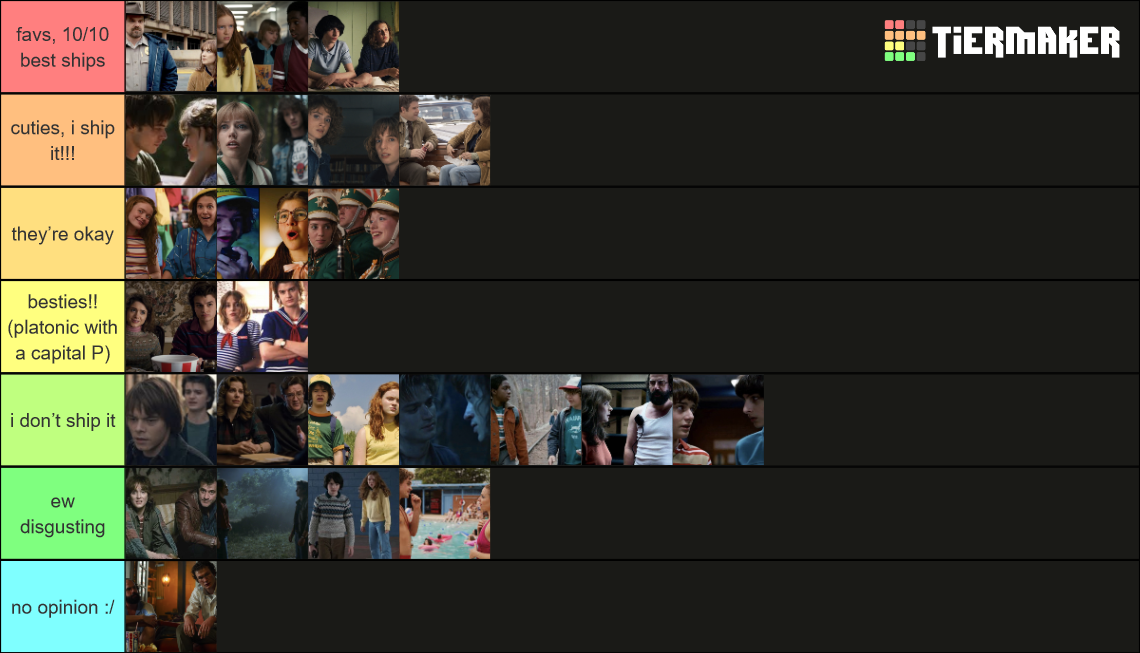 ranking-stranger-things-ships-tier-list-community-rankings-tiermaker